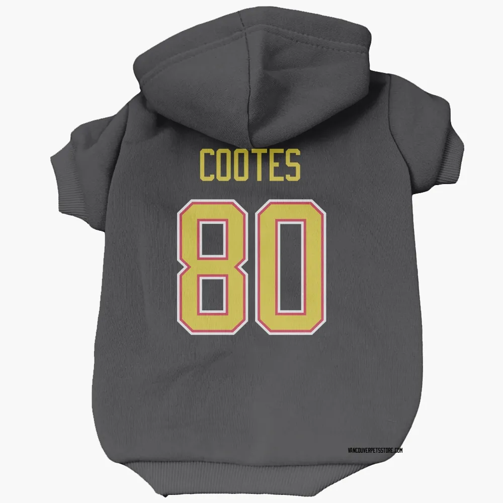 Vancouver Canucks Braeden Cootes Black Pet Hoodie for Dog & Cat