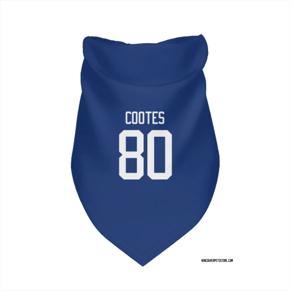Vancouver Canucks Braeden Cootes Blue Pet Bandana for Dog & Cat