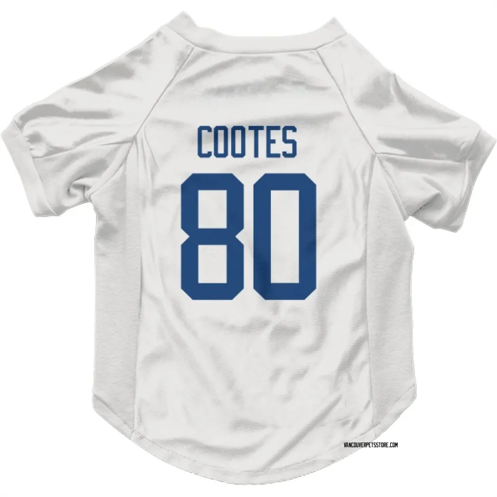 Vancouver Canucks Braeden Cootes White Pet Jersey for Dog & Cat