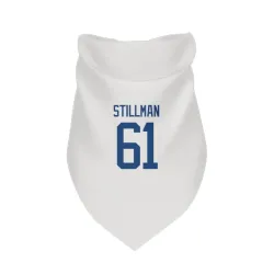 Vancouver Canucks Chase Stillman White Pet Bandana for Dog & Cat