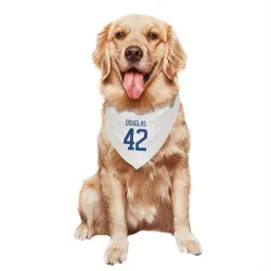 Vancouver Canucks Curtis Douglas White Pet Bandana for Dog & Cat
