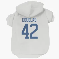 Vancouver Canucks Curtis Douglas White Pet Hoodie for Dog & Cat
