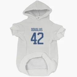 Vancouver Canucks Curtis Douglas White Pet Hoodie for Dog & Cat