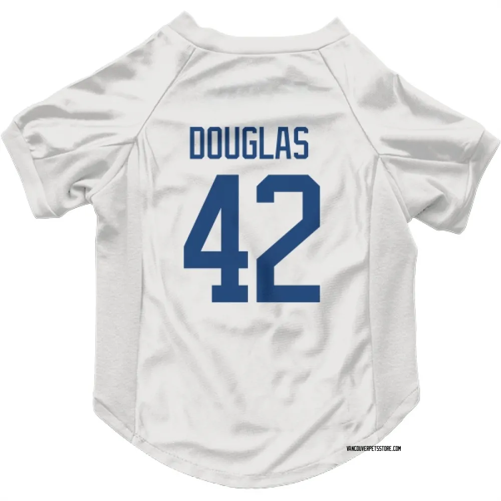 Vancouver Canucks Curtis Douglas White Pet Jersey for Dog & Cat