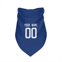 Vancouver Canucks Custom Blue Pet Bandana for Dog & Cat