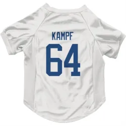Vancouver Canucks David Kampf White Pet Jersey for Dog & Cat