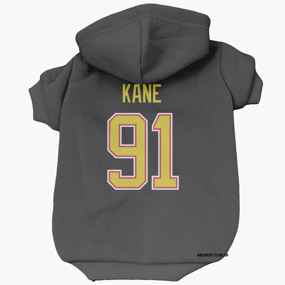 Vancouver Canucks Evander Kane Black Pet Hoodie for Dog & Cat