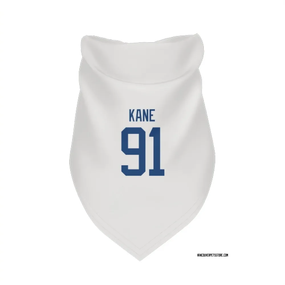 Vancouver Canucks Evander Kane White Pet Bandana for Dog & Cat