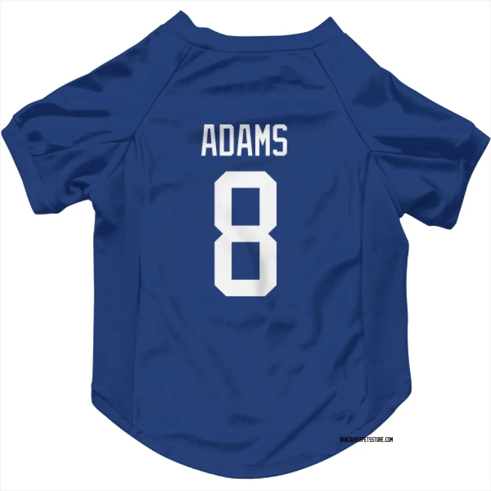 Vancouver Canucks Greg Adams Blue Pet Jersey for Dog & Cat