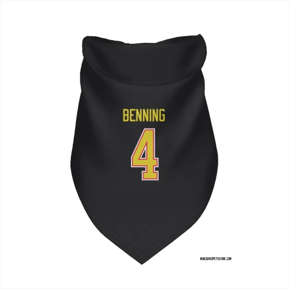 Vancouver Canucks Jim Benning Black Pet Bandana for Dog & Cat