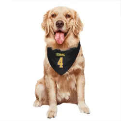 Vancouver Canucks Jim Benning Black Pet Bandana for Dog & Cat