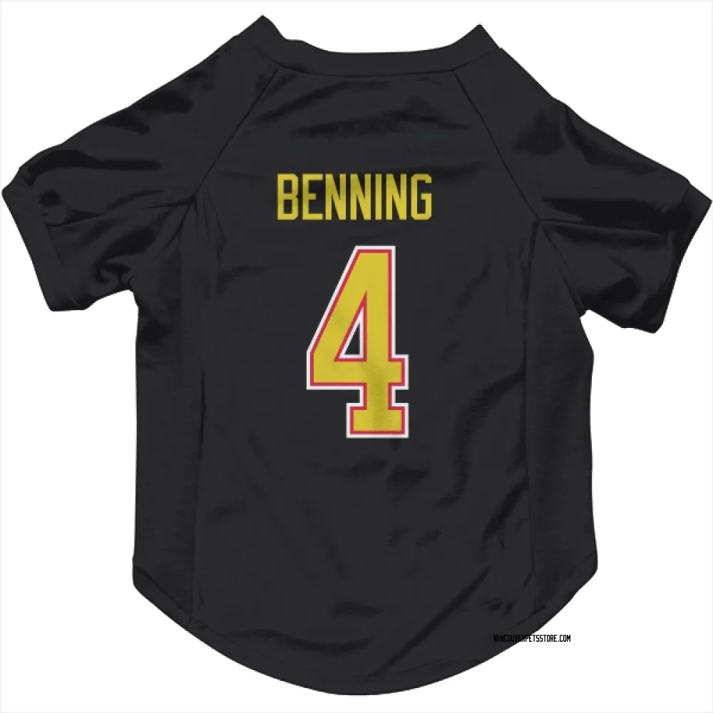 Vancouver Canucks Jim Benning Black Pet Jersey for Dog & Cat