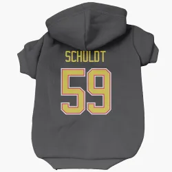 Vancouver Canucks Jimmy Schuldt Black Pet Hoodie for Dog & Cat