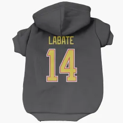 Vancouver Canucks Joseph LaBate Black Pet Hoodie for Dog & Cat