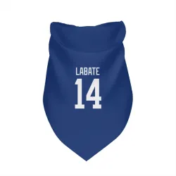 Vancouver Canucks Joseph LaBate Blue Pet Bandana for Dog & Cat