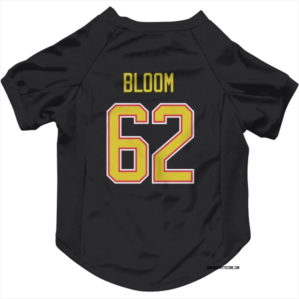 Vancouver Canucks Josh Bloom Black Pet Jersey for Dog & Cat