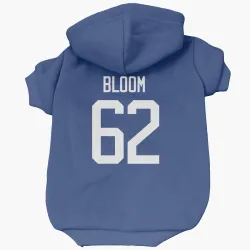 Vancouver Canucks Josh Bloom Blue Pet Hoodie for Dog & Cat