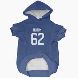 Vancouver Canucks Josh Bloom Blue Pet Hoodie for Dog & Cat