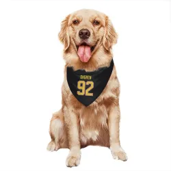 Vancouver Canucks Liam Ohgren Black Pet Bandana for Dog & Cat