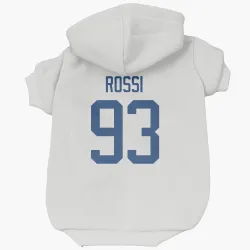 Vancouver Canucks Marco Rossi White Pet Hoodie for Dog & Cat