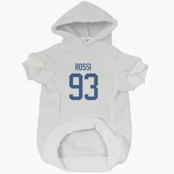 Vancouver Canucks Marco Rossi White Pet Hoodie for Dog & Cat
