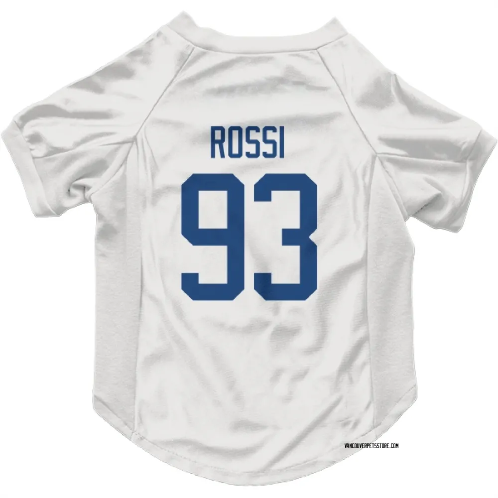 Vancouver Canucks Marco Rossi White Pet Jersey for Dog & Cat