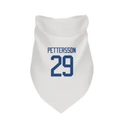 Vancouver Canucks Marcus Pettersson White Pet Bandana for Dog & Cat