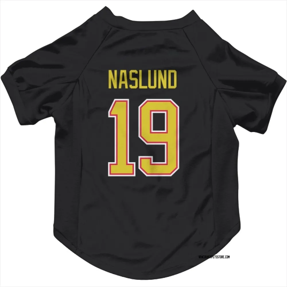 Vancouver Canucks Markus Naslund Black Pet Jersey for Dog & Cat