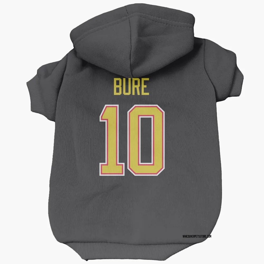 Vancouver Canucks Pavel Bure Black Pet Hoodie for Dog & Cat