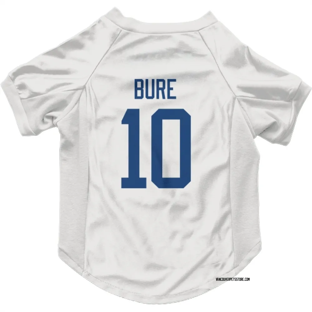 Vancouver Canucks Pavel Bure White Pet Jersey for Dog & Cat