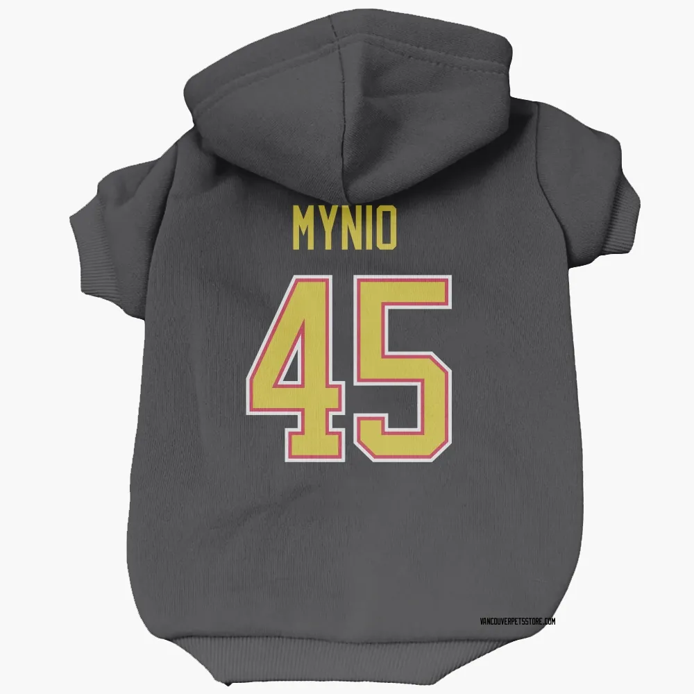 Vancouver Canucks Sawyer Mynio Black Pet Hoodie for Dog & Cat