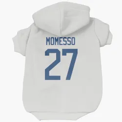 Vancouver Canucks Sergio Momesso White Pet Hoodie for Dog & Cat