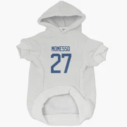 Vancouver Canucks Sergio Momesso White Pet Hoodie for Dog & Cat