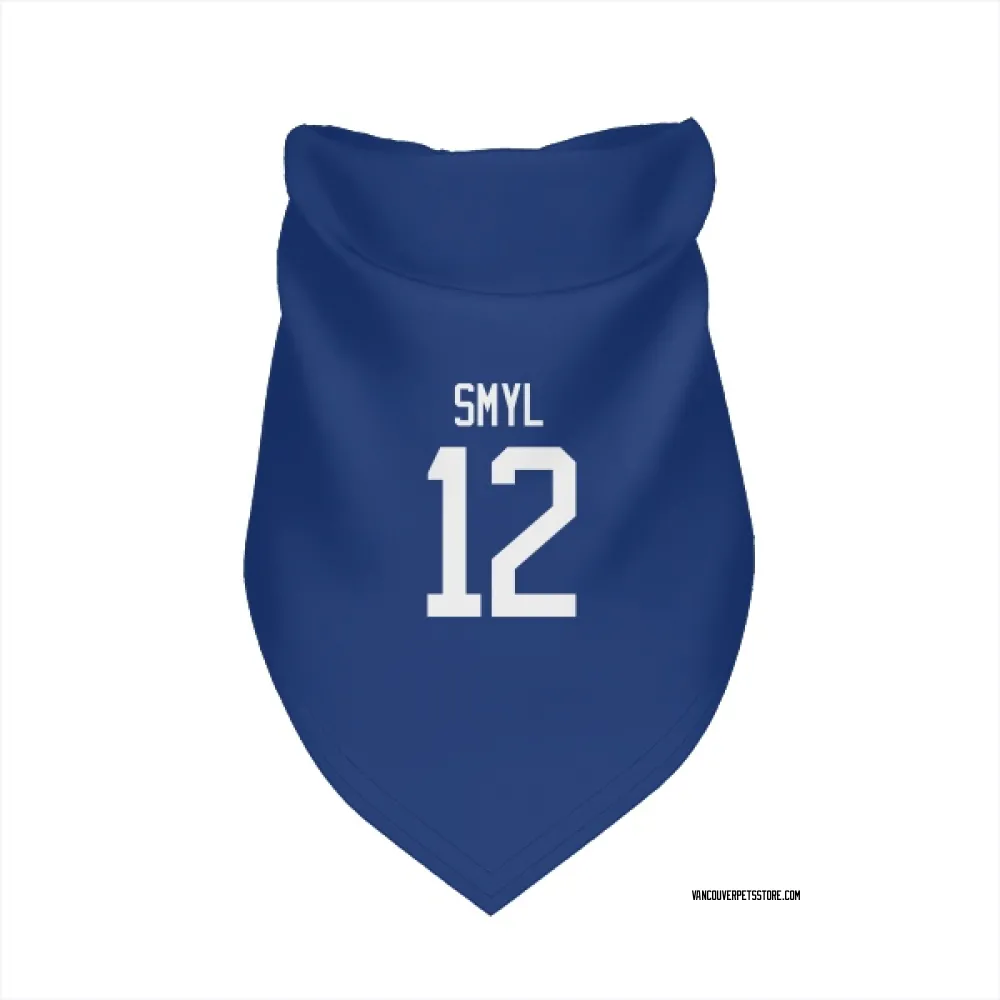 Vancouver Canucks Stan Smyl Blue Pet Bandana for Dog & Cat