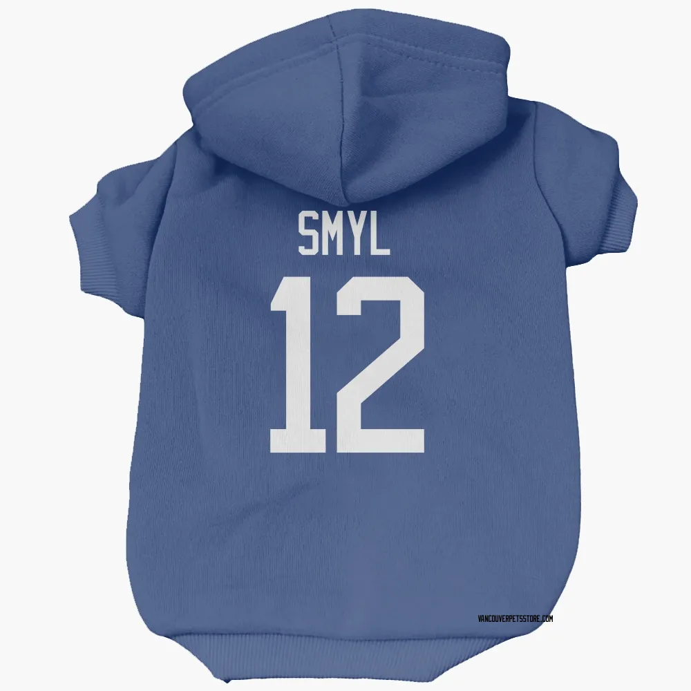 Vancouver Canucks Stan Smyl Blue Pet Hoodie for Dog & Cat