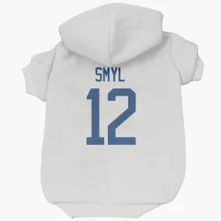 Vancouver Canucks Stan Smyl White Pet Hoodie for Dog & Cat