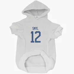 Vancouver Canucks Stan Smyl White Pet Hoodie for Dog & Cat