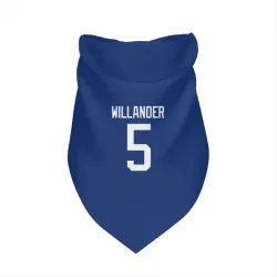 Vancouver Canucks Tom Willander Blue Pet Bandana for Dog & Cat