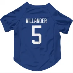 Vancouver Canucks Tom Willander Blue Pet Jersey for Dog & Cat