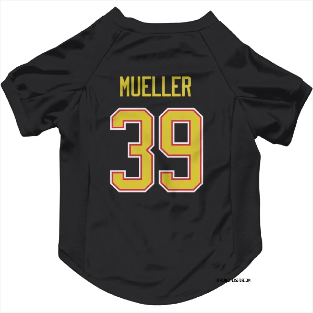 Vancouver Canucks Ty Mueller Black Pet Jersey for Dog & Cat
