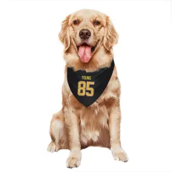 Vancouver Canucks Ty Young Black Pet Bandana for Dog & Cat