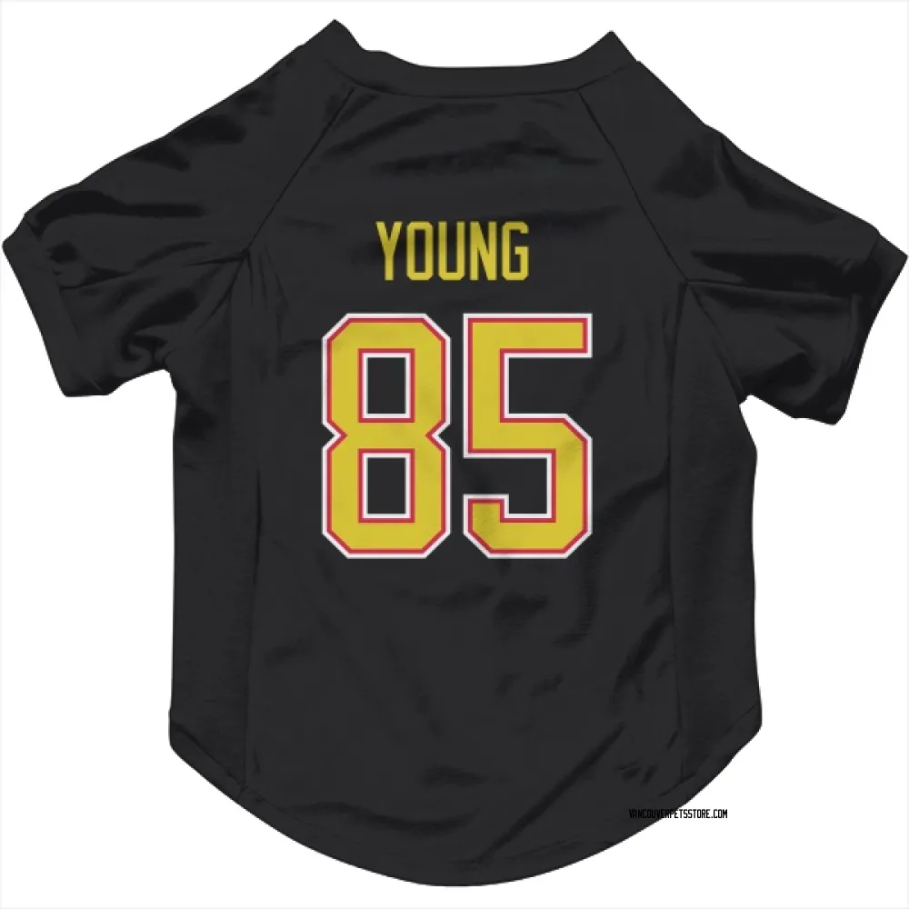 Vancouver Canucks Ty Young Black Pet Jersey for Dog & Cat