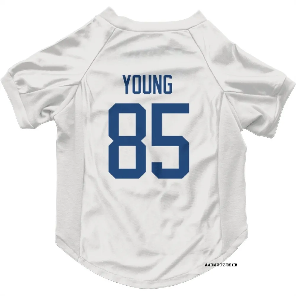 Vancouver Canucks Ty Young White Pet Jersey for Dog & Cat