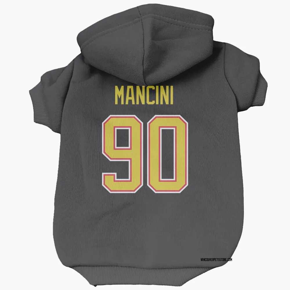 Vancouver Canucks Vittorio Mancini Black Pet Hoodie for Dog & Cat