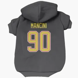 Vancouver Canucks Vittorio Mancini Black Pet Hoodie for Dog & Cat